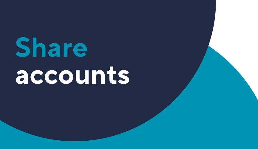 Share Account Interest Rates