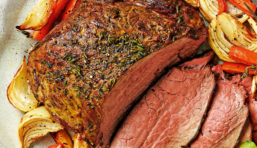 Irresistible British roast beef