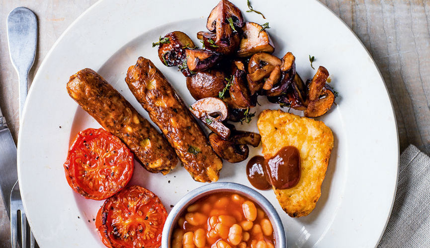 Vegan all-day breakfast