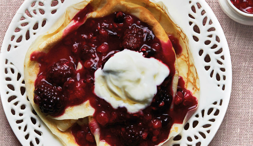 Very berry pancakes