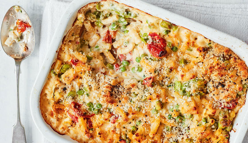 Summer macaroni cheese