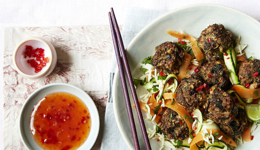 Asian style veggie balls