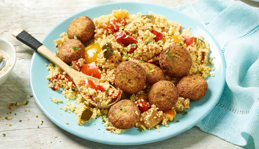 Store cupboard falafel