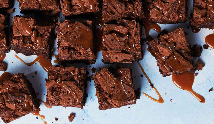 Bourbon brownies