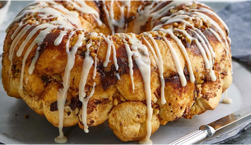 Chocolate rum monkey bread