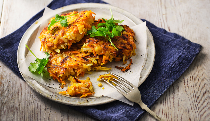 Mixed-veg rosti