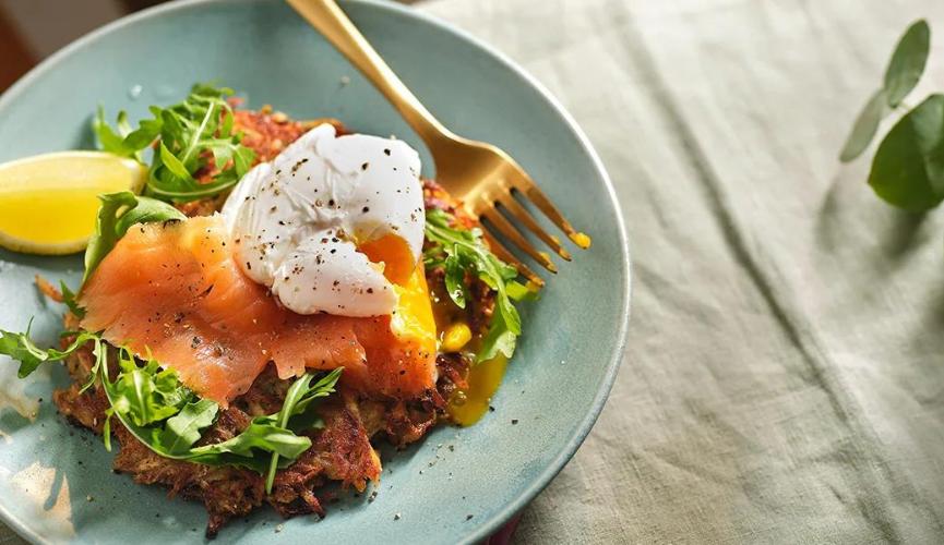 Potato & parsnip hash browns