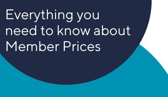 Member Prices FAQs